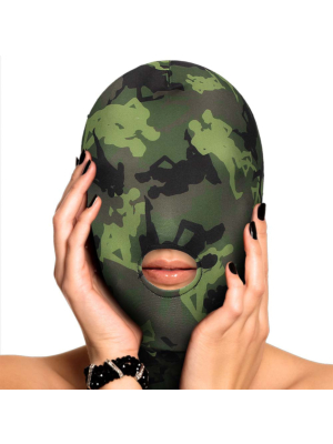 Μάσκα με Άνοιγμα Στόματος Army Theme