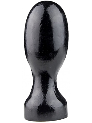Μαύρη Πρωκτική Σφήνα OVALY 11 x 4.8cm