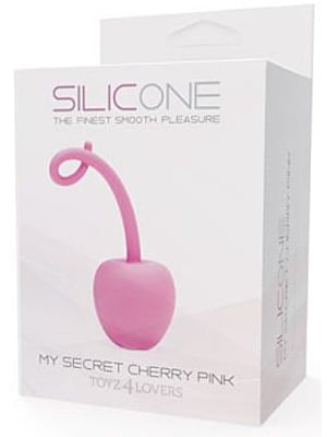 Κολπική Μπάλα Σιλικόνης My Secret Cherry Vaginal Ball (Ροζ) - Toyz4Lovers