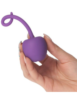 Κολπική Μπάλα Σιλικόνης My Secret Cherry Vaginal Ball (Μωβ) - Toyz4Lovers