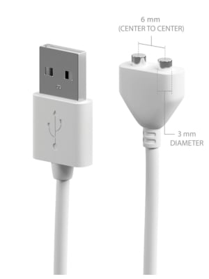Magnetic Usb Charging Cable - Black