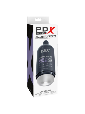 PDX Plus - Shower Therapy - Deep Cream - Frosted Masturbator