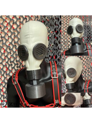 Perl Grey Mask With Eye Clips & Cover & Big Filters