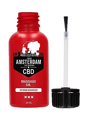 CBD from Amsterdam the Original - Intense Massage Oil Enhancer