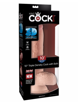 Pipedream Triple Density Penis with Balls 26 cm - Ρεαλιστικό Ομοίωμα Πέους