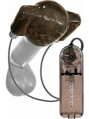 Pipedream - Dual Vibrating Head Teaser Smoke