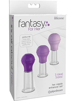 Pipedream Fantasy For Her Nipple Enhancer Set 