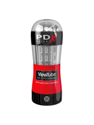 Pipedream Pdx Viewtube See-Thru Masturbator