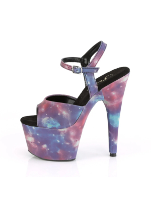 Pleaser High Heels Reflective Galaxy Effect 17.8cm Adore-709REFL