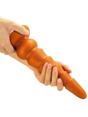Πρωκτική Σφήνα Pagoda Butt Plug 27 cm (Gold) - Wolf
