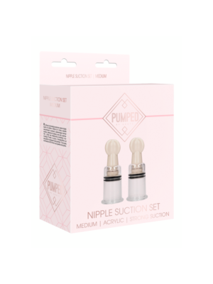 Nipple Suction Set Medium - Transparent
