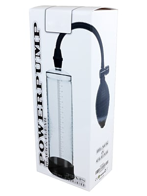 Mens Power Pump - Black & Clear