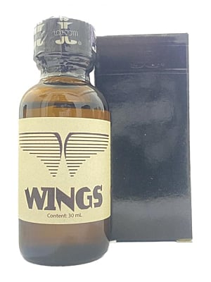 Leather Cleaner Poppers Wings Brown Bottle 30ml Butanol-Pentyl