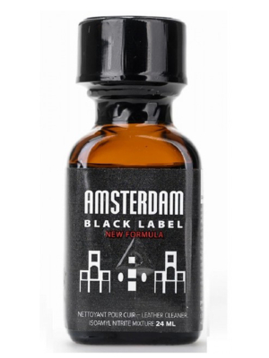 Leather Cleaner Poppers Amsterdam Black Label 24ml