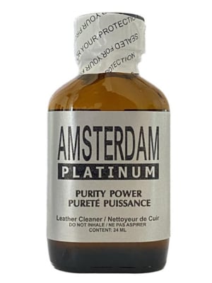 Leather Cleaner Poppers Amsterdam Platinum 24ml