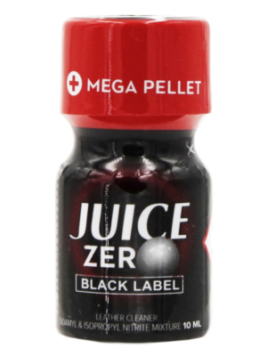 Leather Cleaner Poppers JUICE ZERO Black Label 10mL
