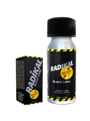 Leather Cleaner Poppers Radikal by Rush Black Label 30ml