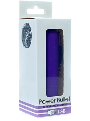 Κλασικός Λείος Δονητής Τσέπης Ultra Power Bullet - Matte Χρυσό