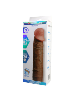 Pretty Love Chelsea Penis Sleeve Brown