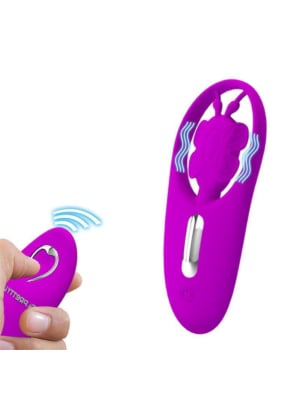 Pretty Love Dancing Butterfly Panty Stimulator With Remote Control - PURPLE