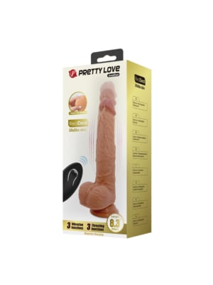 Pretty Love Jonathan 8,3" Vibrating Dildo