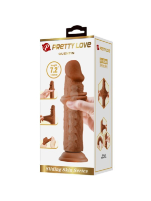 Pretty Love Quentin Realistic Dildos Brown