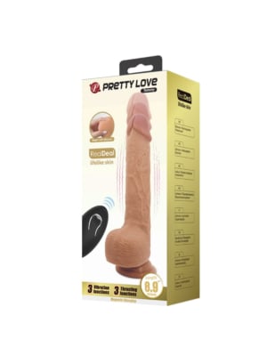 Pretty Love Tommy 8,9" Thrusting Vibrating Dildo