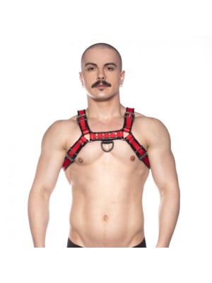 Prowler RED Bull Harness Black/Red Medium