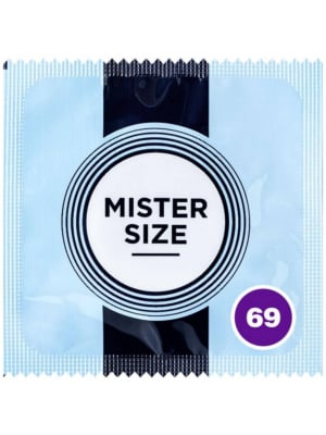 PRESERVATIVOS MISTER SIZE PURE FEEL EXTRA FINO 69MM 1pcs