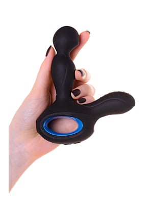 EROTIST SIXTH Prostate Massager vibro with heating silicone black