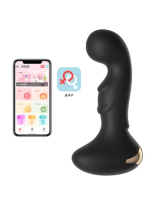 Prostate Vibrator APP Smart Black