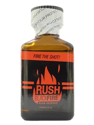 Leather Cleaner Poppers Rush Black Fire 25ml