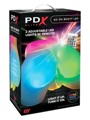 Pipedream After Dark Series Go-Go Booty LED Mega Masturbator (Frosted)