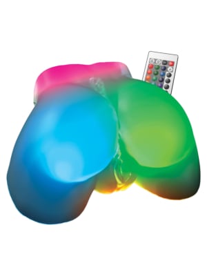 Pipedream After Dark Series Go-Go Booty LED Mega Masturbator (Frosted)