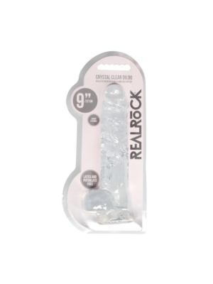 Realistic Dildo with Balls - 9"/ 23 cm