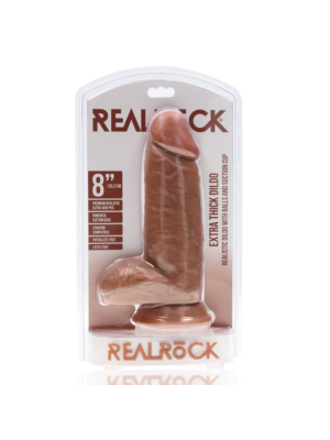 Extra Thick Straight with Balls 8'' Tan