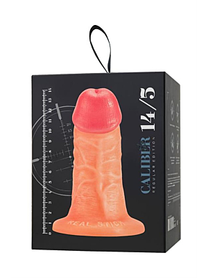 Realistic dildo Caliber 14/5 PVC flesh