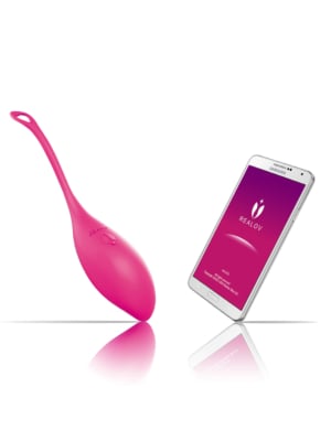 Realov Serena Smart Mini Vibe Red App Controlled Purple
