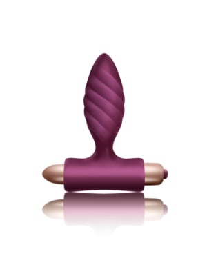 Rocks Off Climaximum - Oryx Burgundy Vibrating Butt Plug