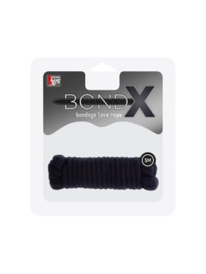 BONDX LOVE ROPE - 5M BLACK