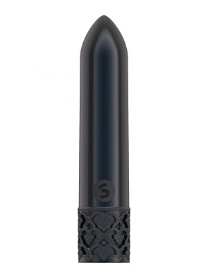 Glitz - Powerful Rechargeable Mini Vibrator - Black
