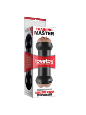 Lovetoy Training Master Double Side Stroker-Pussy and Anus