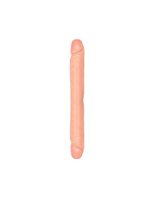 Διπλό Ομοίωμα Πέους Double Solid Jelly Dildo - Seven Creations Ρεαλιστική όψη