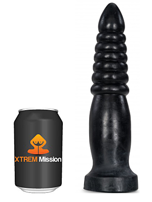 XXL Πρωκτικό Ομοίωμα Πέους Anal Dildo Peter 30 x 7.5 cm - HardToys - Ραβδώσεις