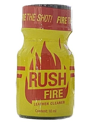 Leather Cleaner Poppers Rush Black Fire 10ml