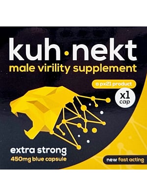 Kuh-Nekt Male X1 Penis Erection Performance Capsule - Male Virility Supplement 