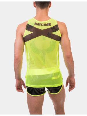 Neon Tank Top Big Bad Boy - Yellow
