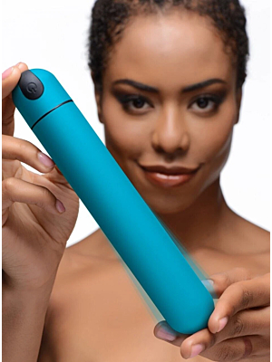 XR Vibrating Bullet Xl Usb Blue 21.6cm