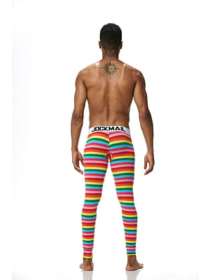 Jockmail - JM1106 - LongJohn Pant - Stripe Red
