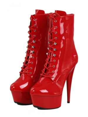 Plus - Men Size Low Boots in Vingly. Side zip.-45